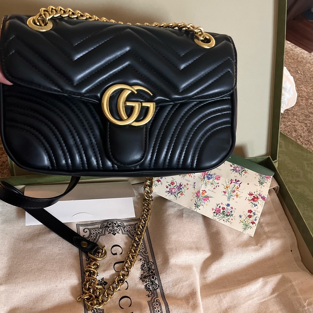 Black Gucci Purse